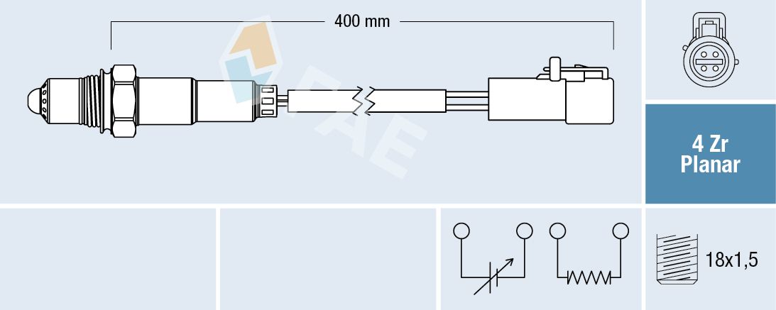 FAE 77171 Oxygen sensor
