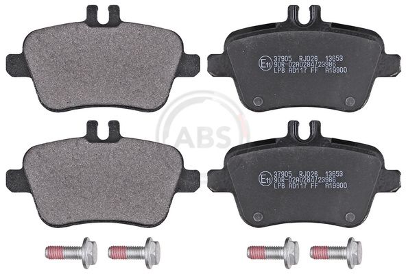 A.B.S. 37905 Stabdžių trinkelių rinkinys, diskinis stabdys