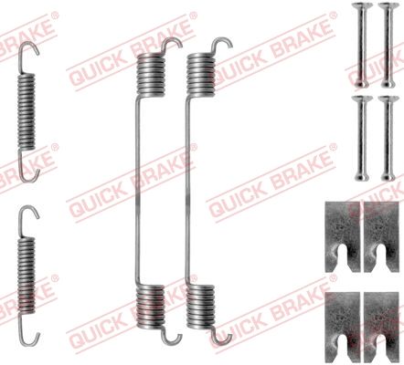 QUICK BRAKE 105-0814 Accessory kit, brake shoes