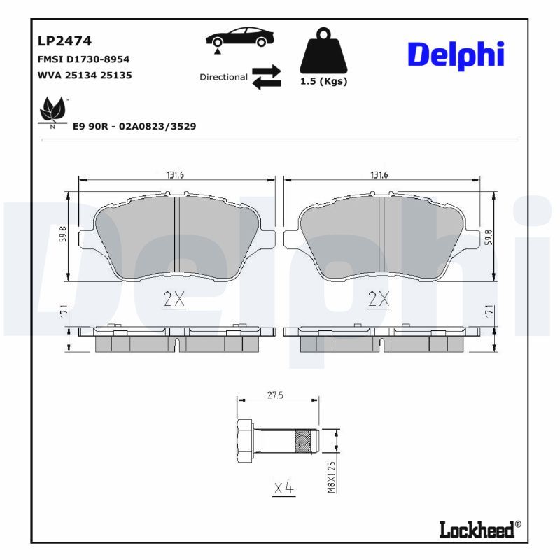 Brake Pad Set, disc brake-2