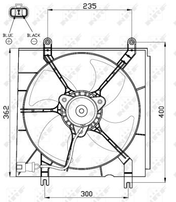 Fan, engine cooling-1