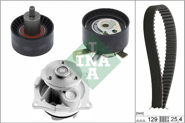 SCHAEFFLER INA 530 0066 30 Water pump & timing belt kit