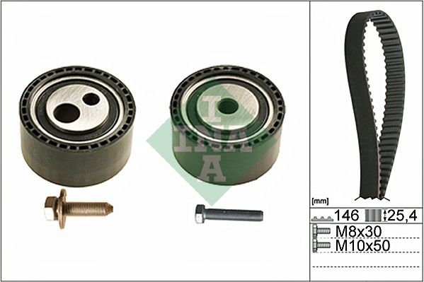 SCHAEFFLER INA 530 0446 10 Timing belt kit