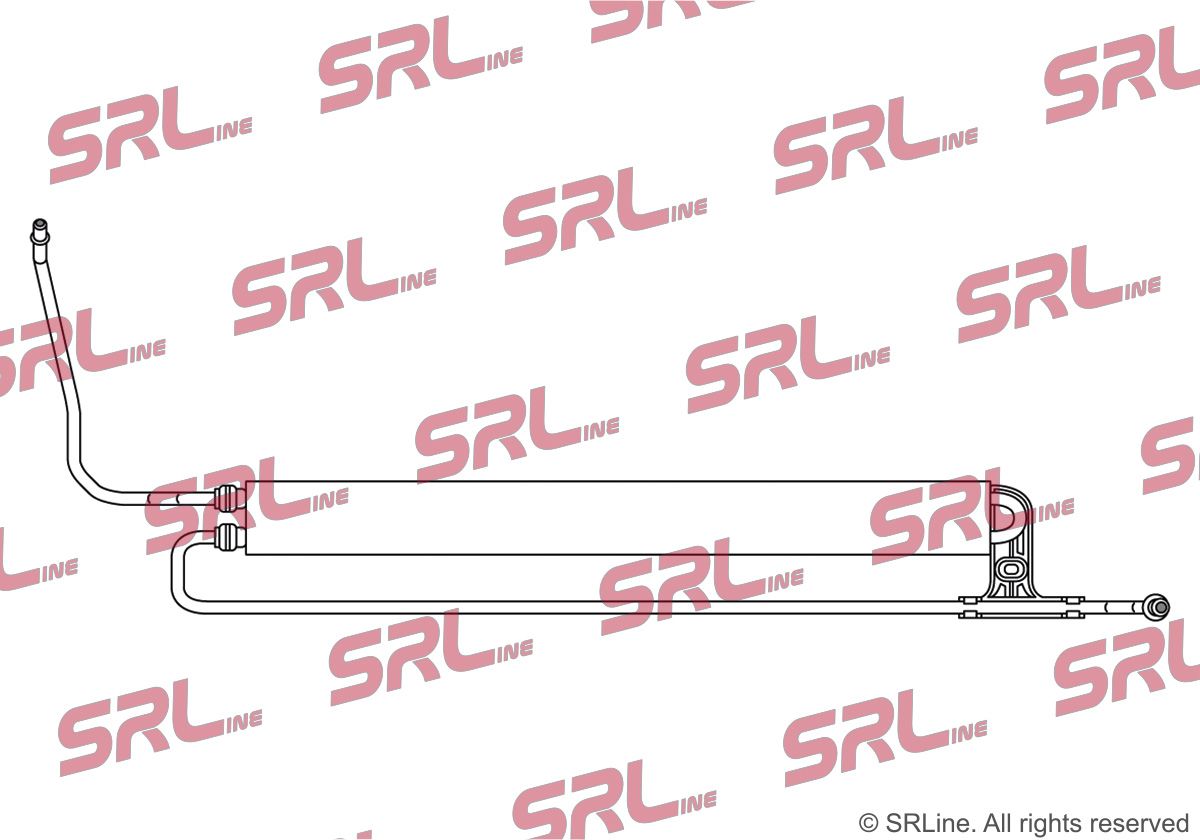 SRLINE 2017L8-1 Oil cooler, steering