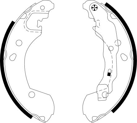 Brake Shoe Set-1