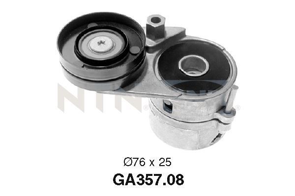 SNR GA357.08 Belt tensioner, v-ribbed belt