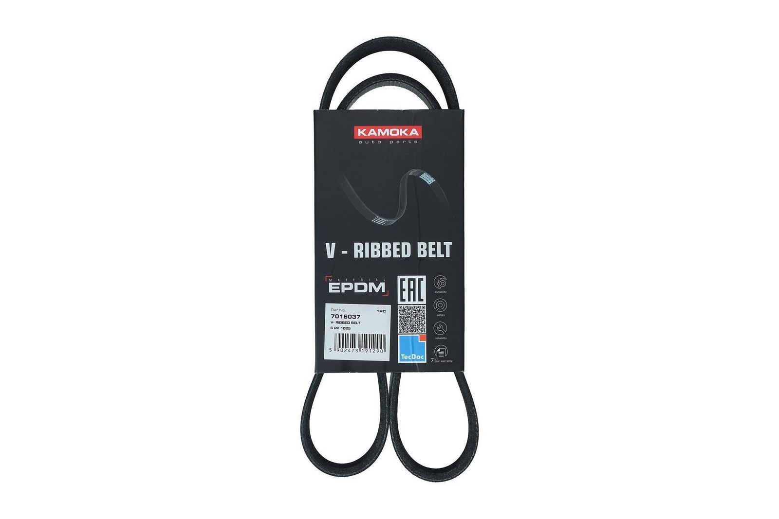 KAMOKA 7016037 V-ribbed belt