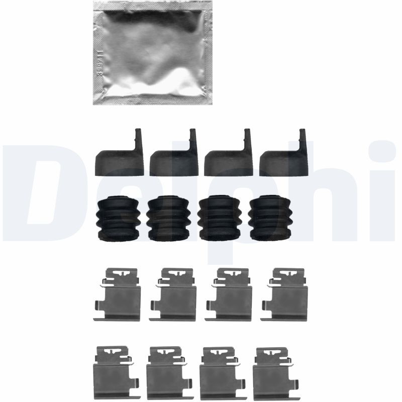 DELPHI LX0687 Accessory kit, disc brake pad