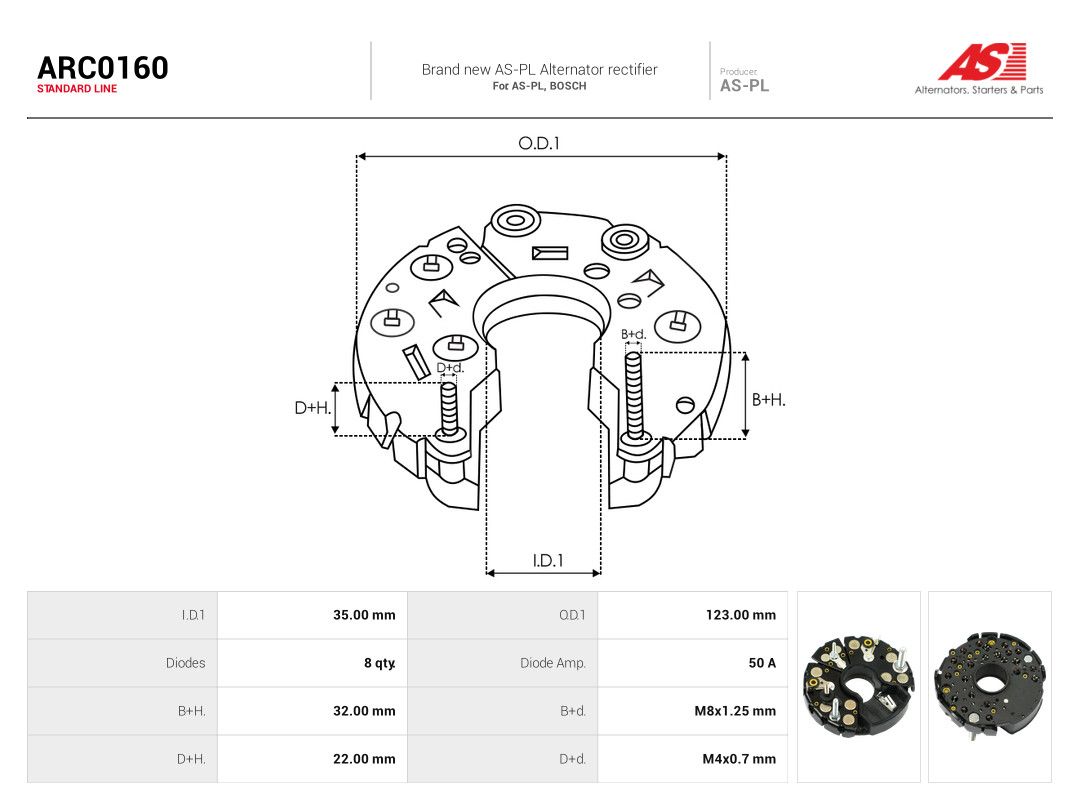 Rectifier, alternator-2