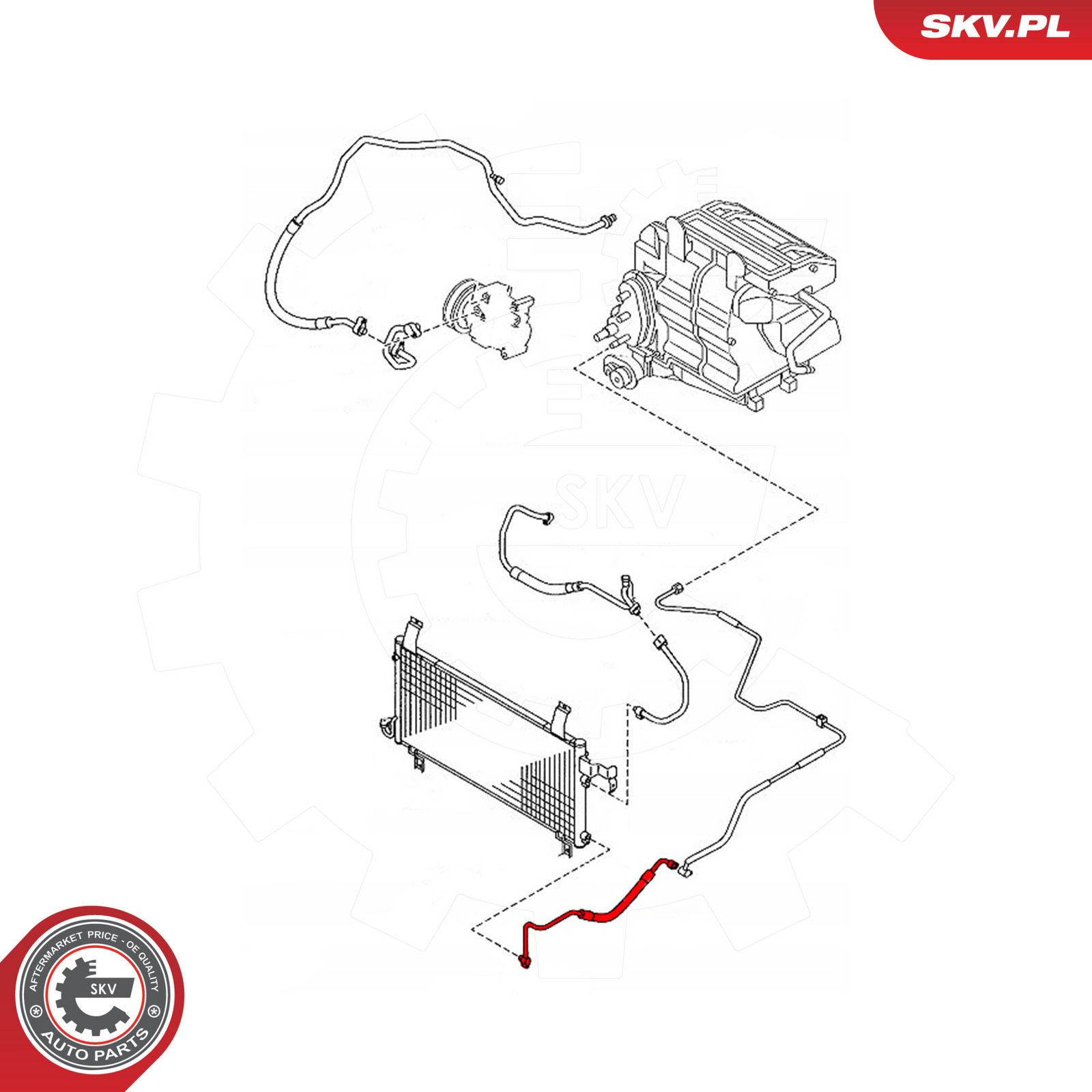 High-pressure Line, air conditioning-2