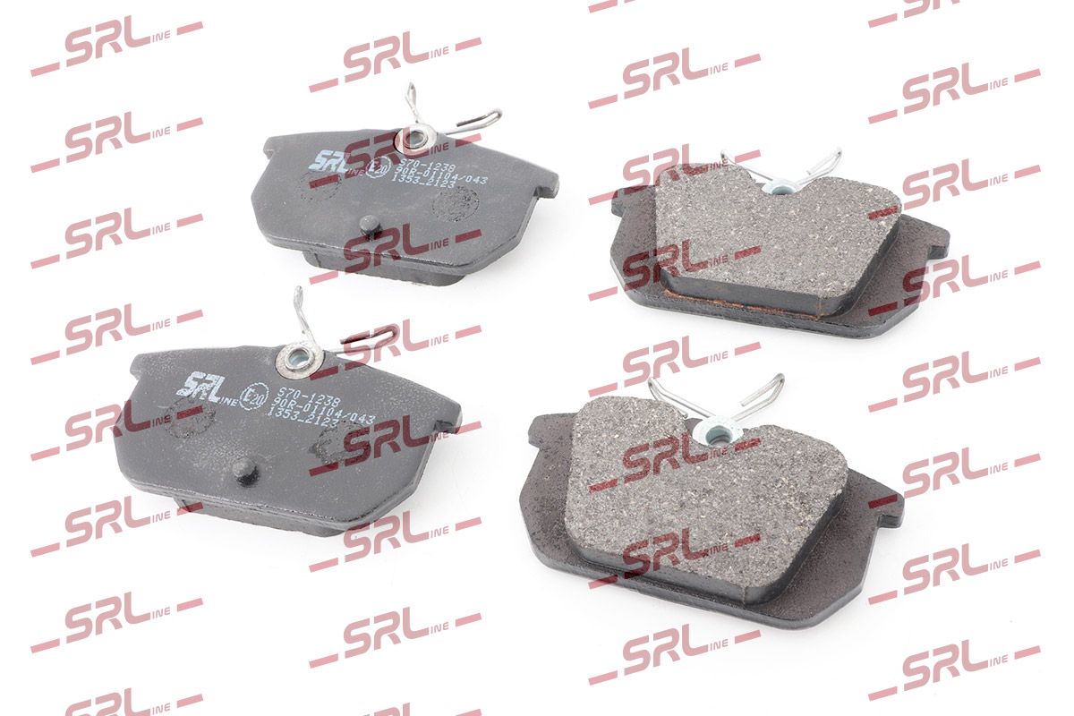 SRLINE S70-1238 Brake pad set, disc brake