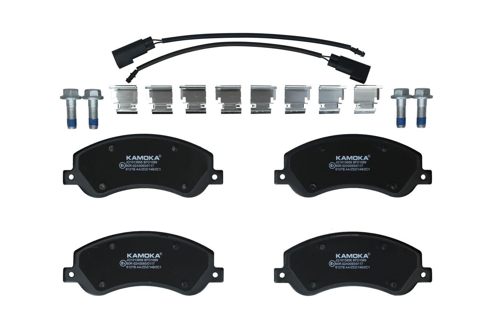 KAMOKA JQ1013856 Brake pad set, disc brake