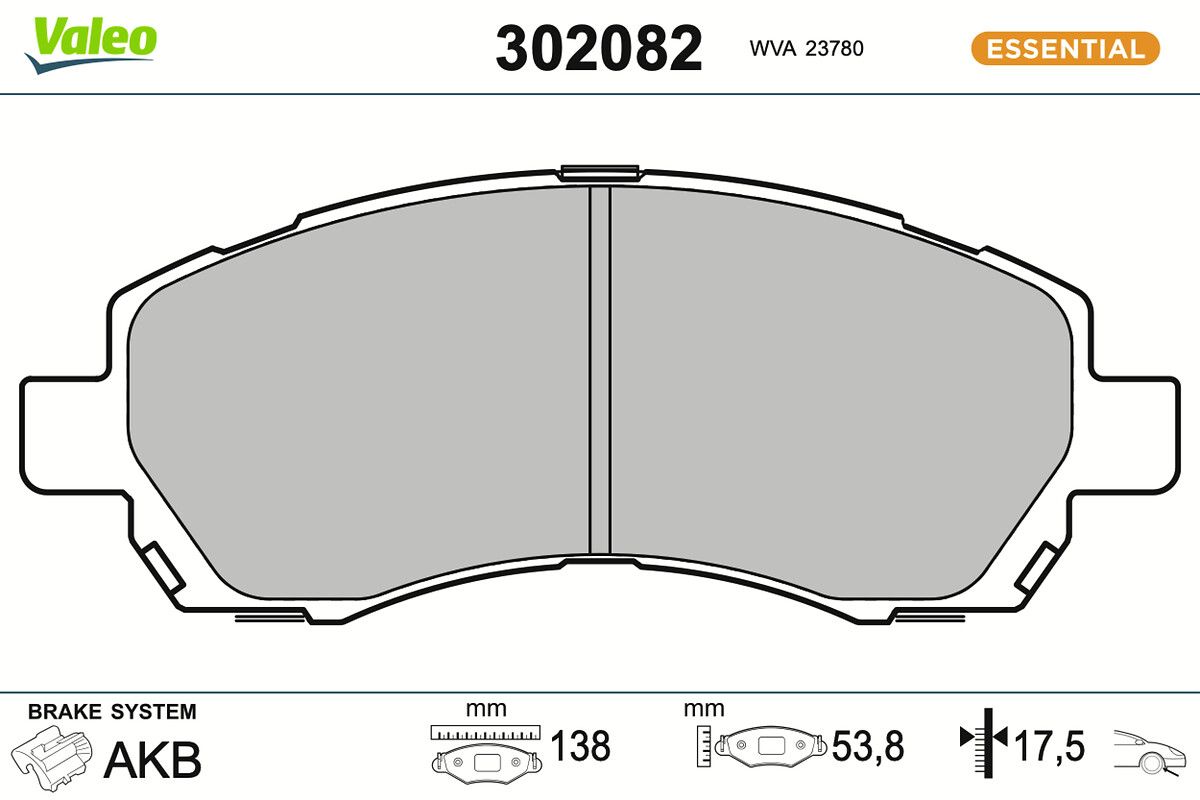 Brake Pad Set, disc brake-main