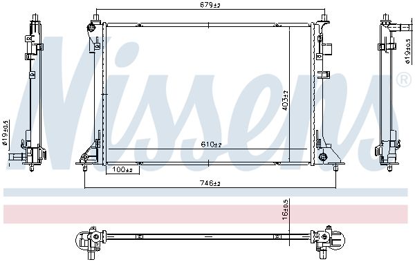 Radiator, engine cooling-4