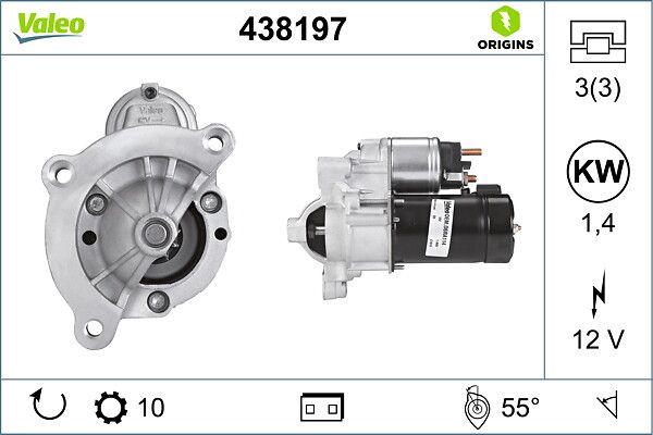 VALEO 438197 Starter