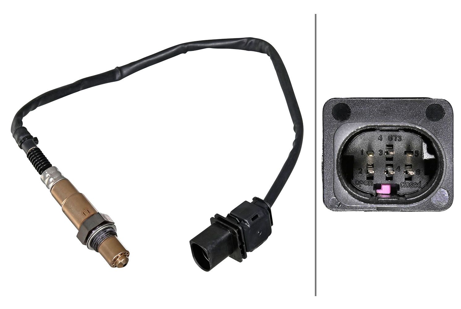 HELLA 6PA 358 221-251 Oxygen sensor