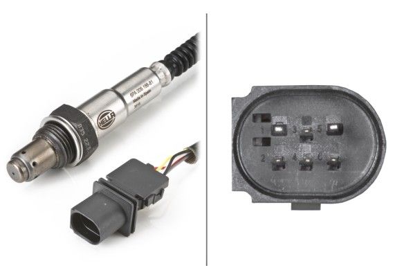 HELLA 6PA 009 166-811 Oxygen sensor