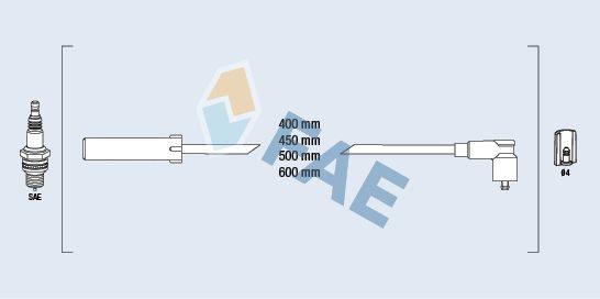 FAE 85990 Ignition cable kit