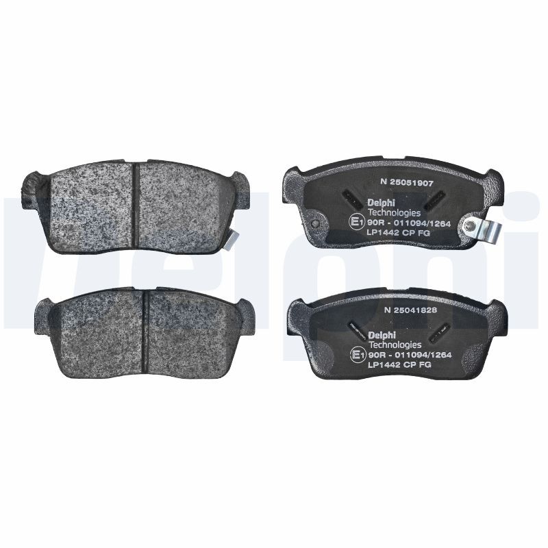 Brake Pad Set, disc brake-1