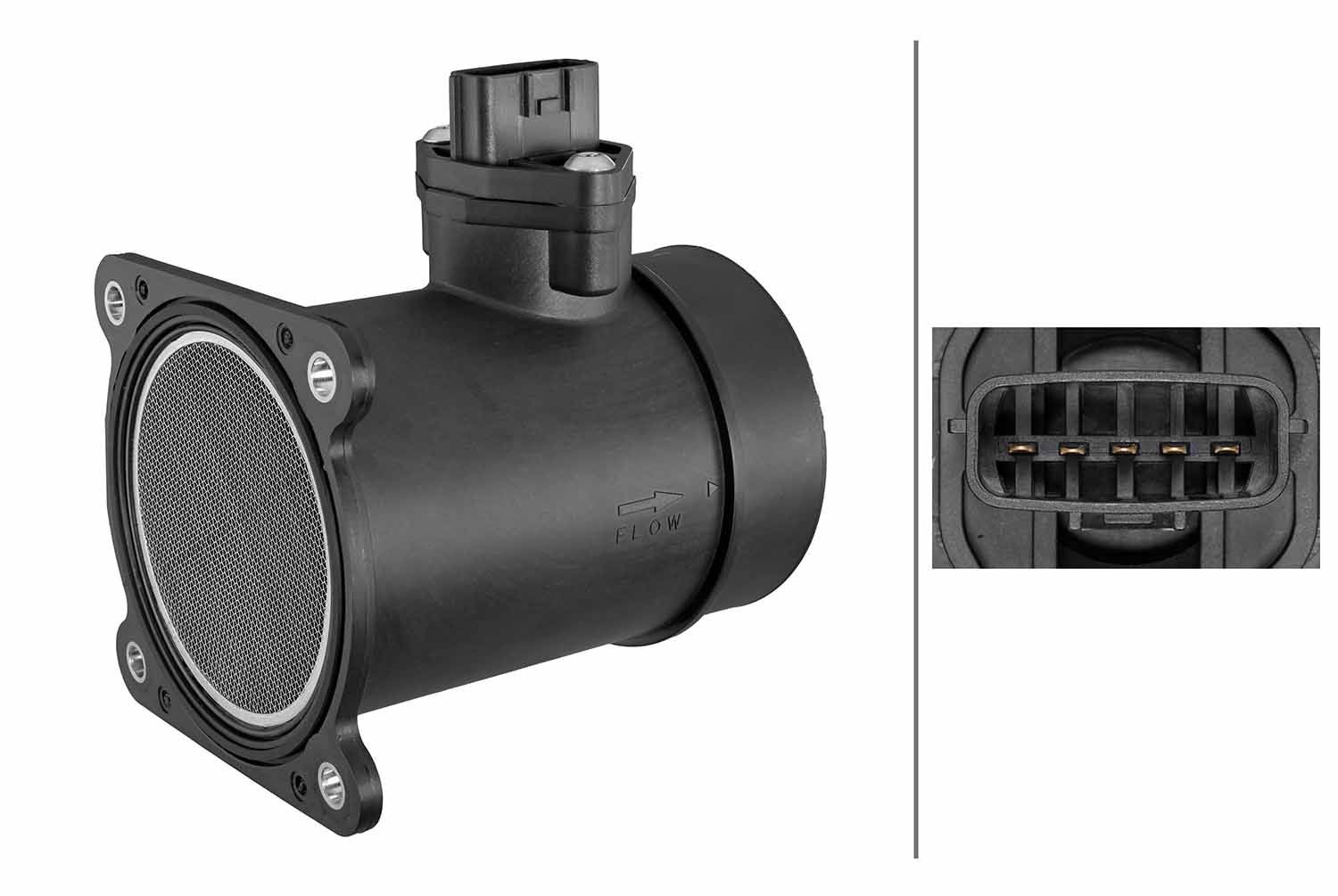 HELLA 8ET 358 348-011 Mass air flow sensor