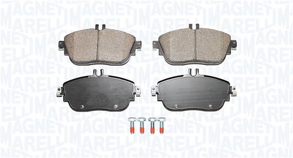 MAGNETI MARELLI 363916060841 Brake pad set, disc brake