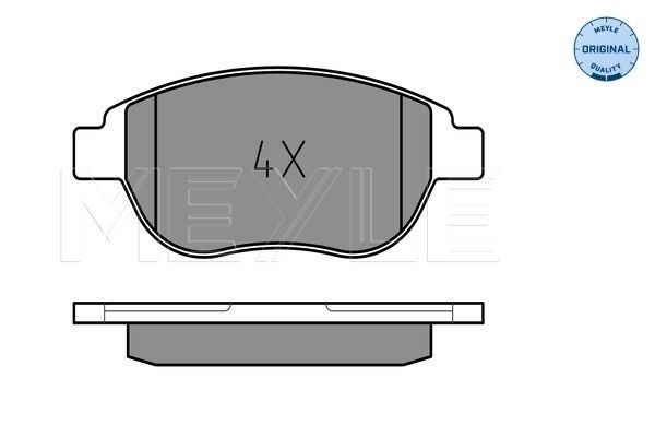 Brake Pad Set, disc brake-1