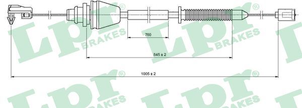 LPR C0148A Accelerator cable