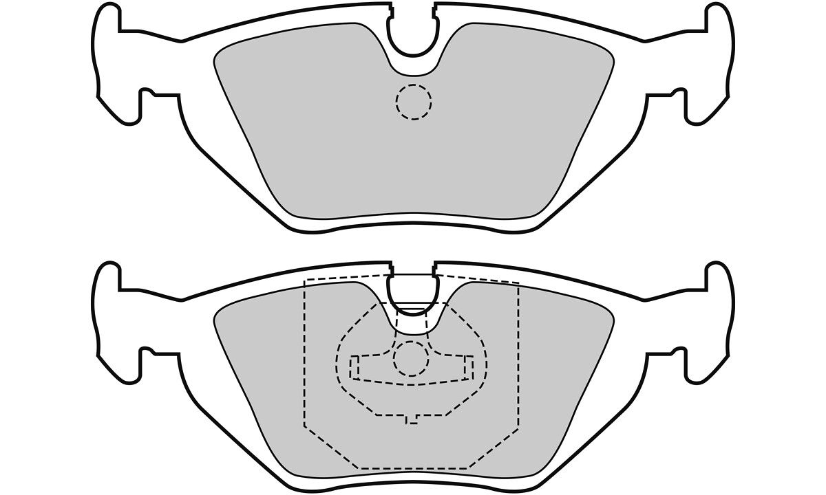 Brake Pad Set, disc brake-1