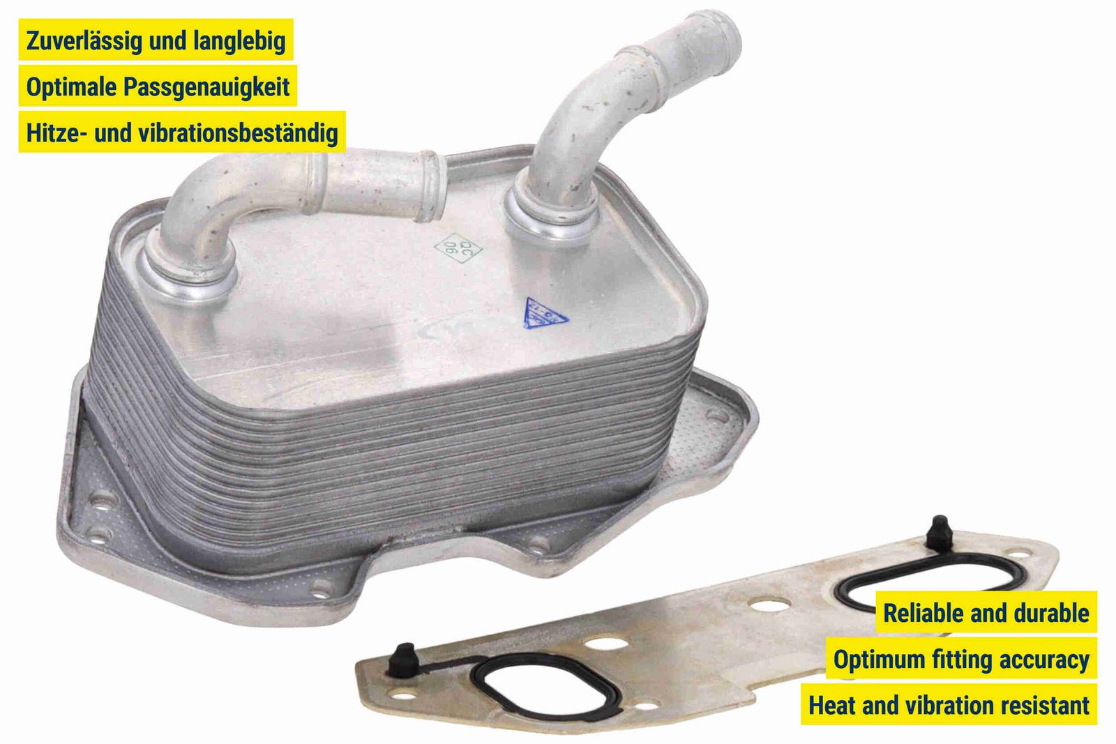 Oil Cooler, engine oil-15
