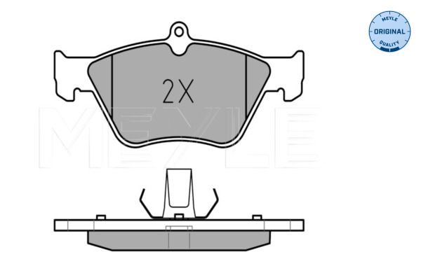Brake Pad Set, disc brake-1
