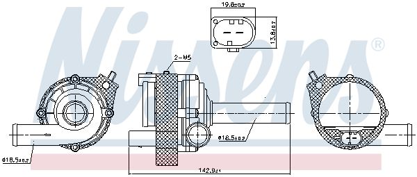 Water Pump, engine cooling-6