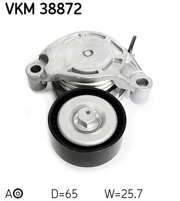 SKF VERTEVO VKM 38872 Belt tensioner, v-ribbed belt