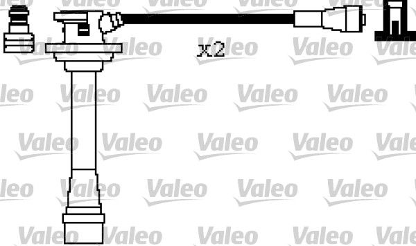 VALEO 346187 Ignition cable kit