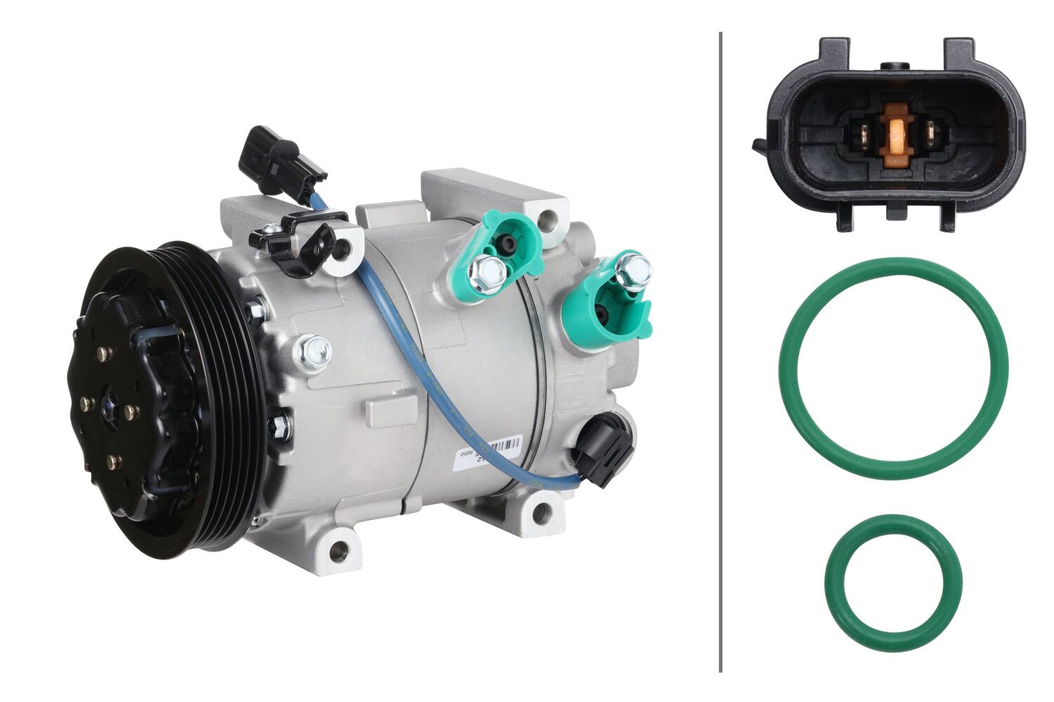 HELLA 8FK 366 201-721 Compressor, air conditioning