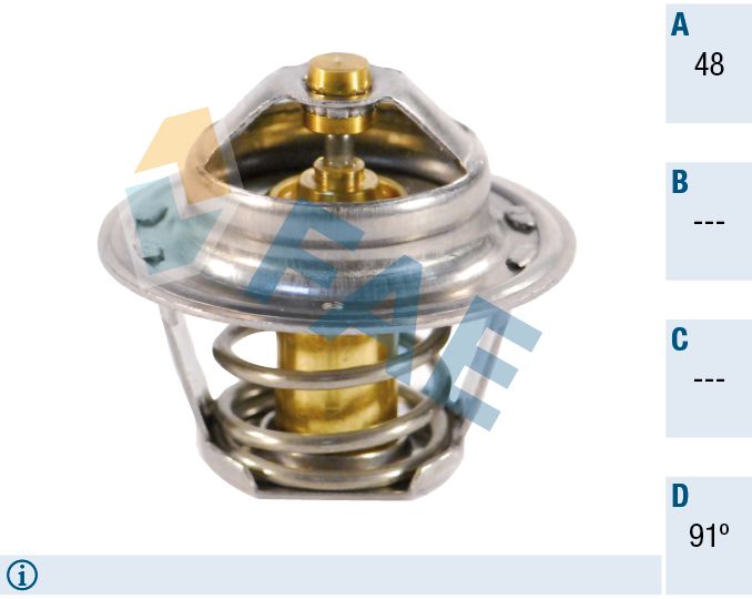 FAE 5202791 Thermostat, coolant