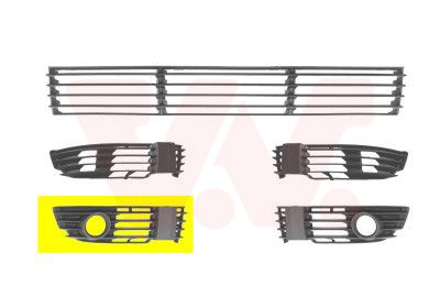 Ventilation Grille, bumper-main
