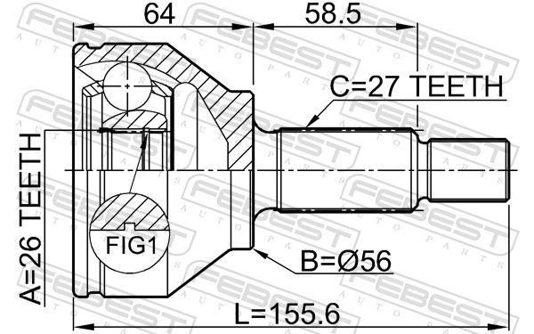 Joint Kit, drive shaft-1