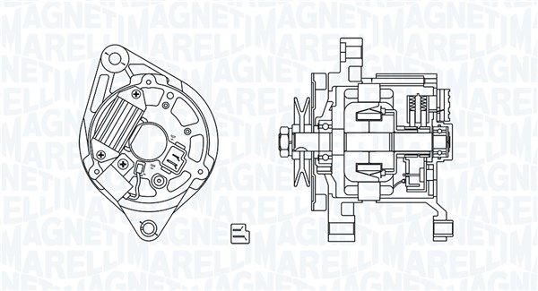 MAGNETI MARELLI 063730077010 Alternator