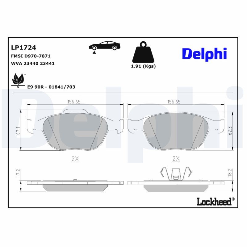 Brake Pad Set, disc brake-2