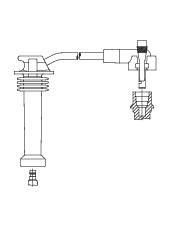 BREMI 813/30 Ignition cable