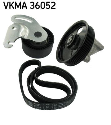SKF VKMA 36052 V-ribbed belt set