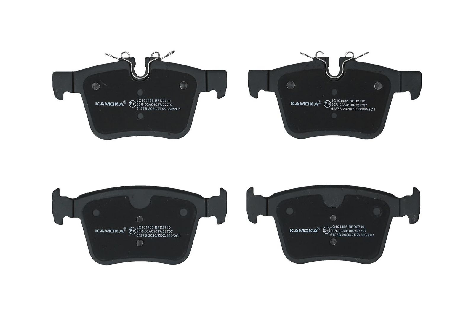 KAMOKA JQ101455 Brake pad set, disc brake