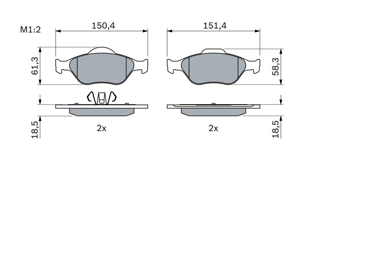 Brake Pad Set, disc brake-4