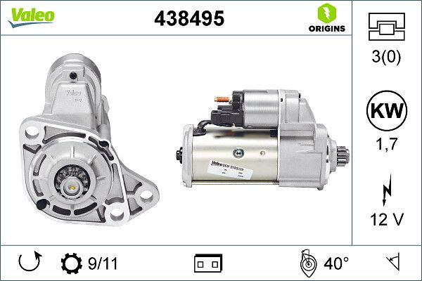VALEO 438495 Starter