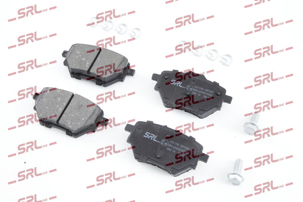 SRLINE S70-1706 Brake pad set, disc brake
