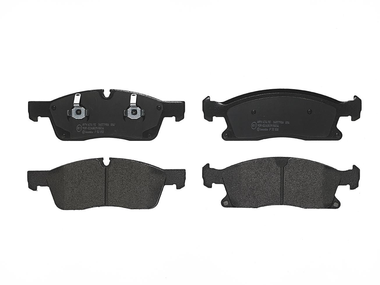BREMBO P 50 108 Brake pad set, disc brake