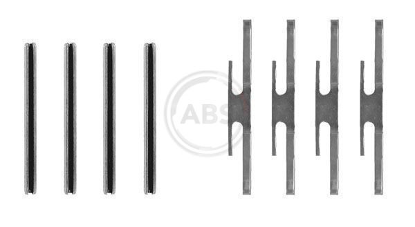 priedų komplektas, diskinių stabdžių trinkelės