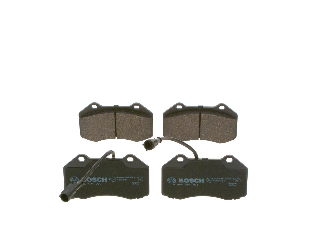 BOSCH 0 986 494 903 Brake pad set, disc brake