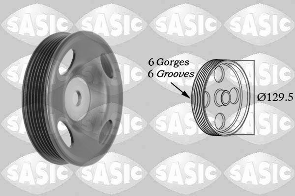 SASIC 2150047 Belt pulley, crankshaft