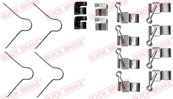 QUICK BRAKE 109-1895 Accessory kit, disc brake pad